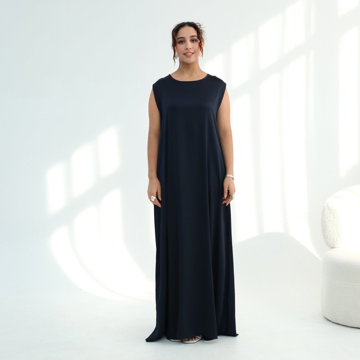 Robe Maxi sans Manches (MA399)