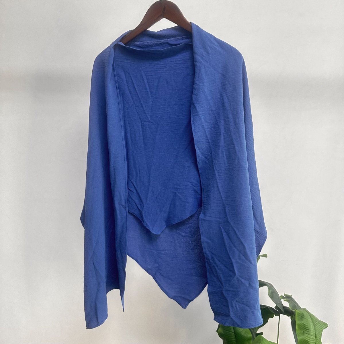 Hijab Châle Fashion à Simple Épaisseur avec Écharpe (MH082)