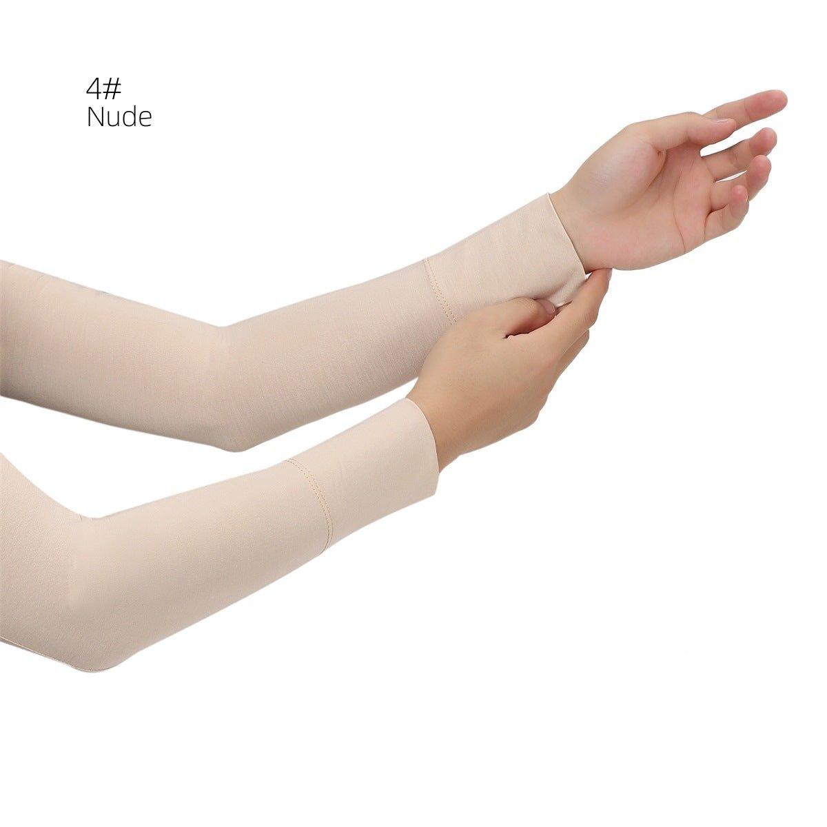 Manchons de protection solaire en coton élastique, doux et respectueux de la peau (MAC123)