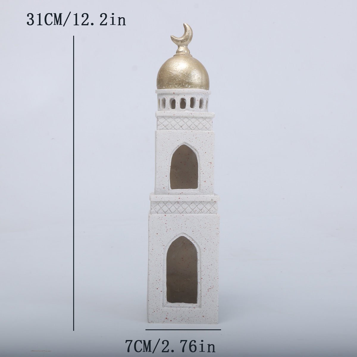 Ornement décoratif en résine Mosquée islamique (MAC396)