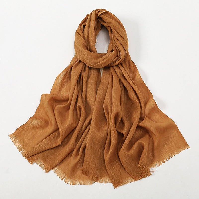 Écharpe Hijab en Coton Bambou (MH208)