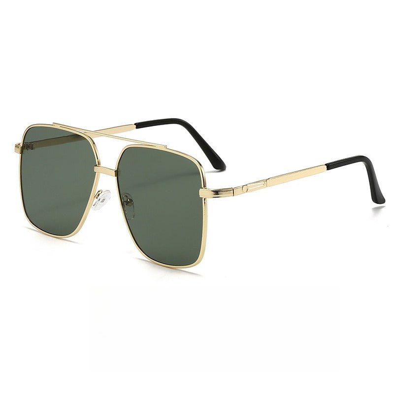 Lunettes de soleil vintage à double pont - Style rétro intemporel pour homme et femme (MAC265)