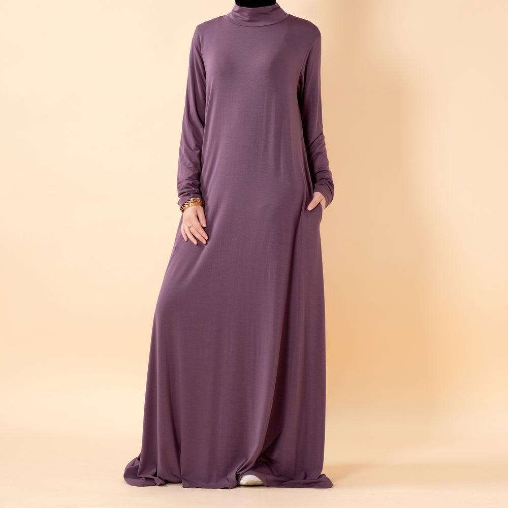 Robe évasée Premium Lenzing™ Modal en Natural Stretch (MA357)