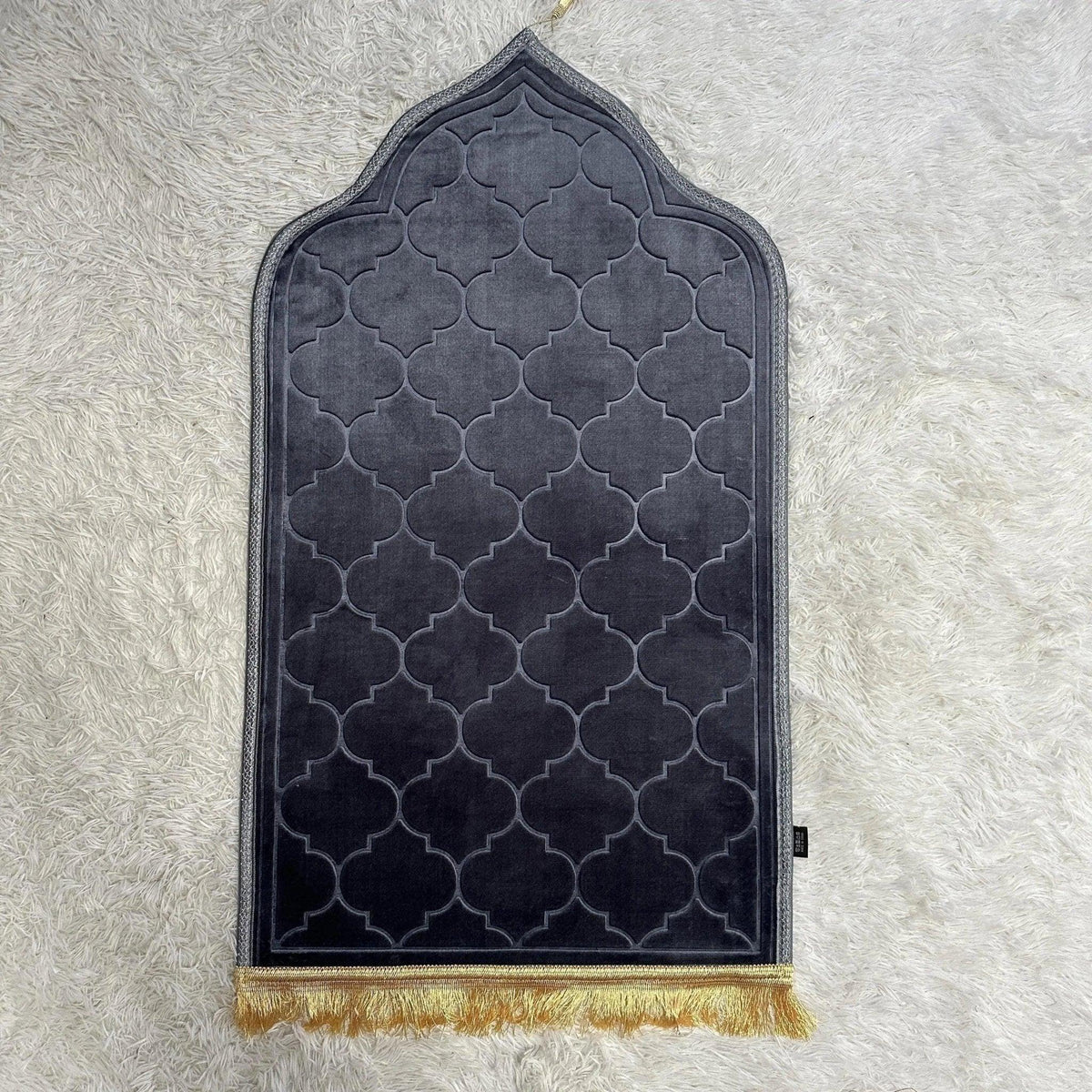 Tapis de prière MC010 en flanelle douce