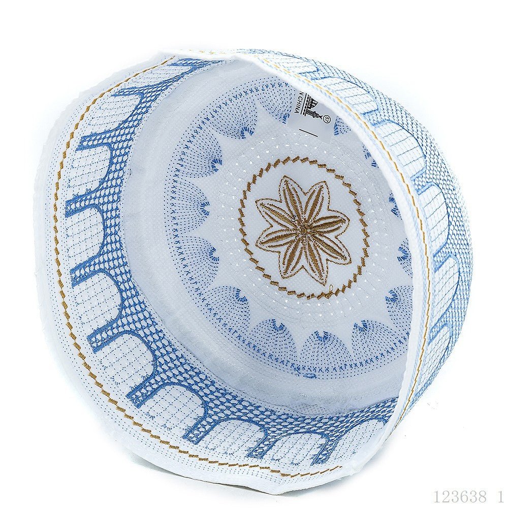 Bonnet de Prière Kufi Brodé (MR088)