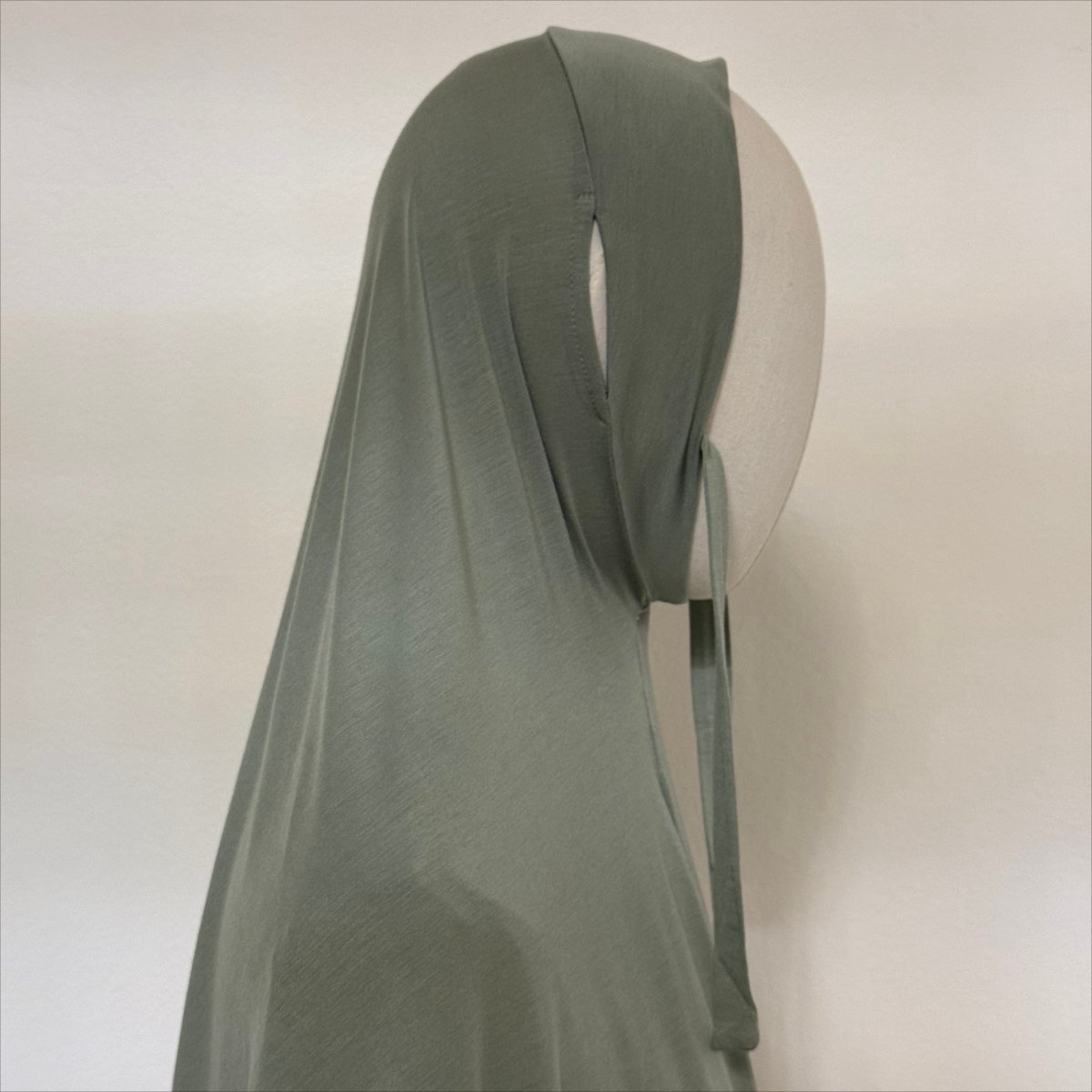Hijab Long Tail Coton Modal – Hijab Instantané Anti-Glisse, Respirant (MH226)