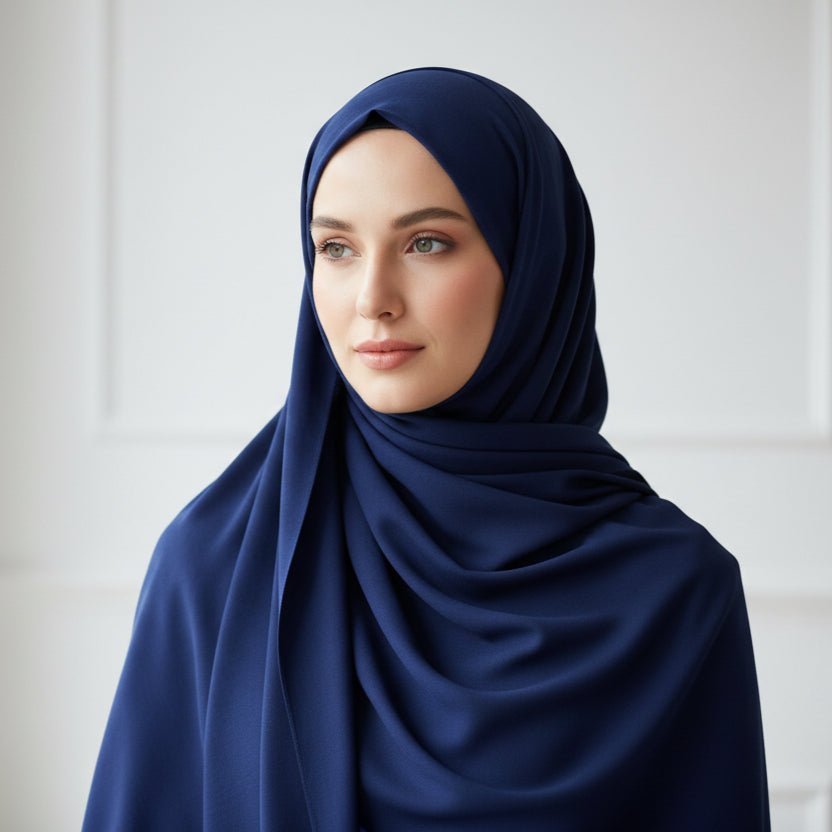 Hijab Parfait pour l'Aïd : Long Foulard en Jersey Modal Premium – Doux, Respirant & Élégant (MH105)