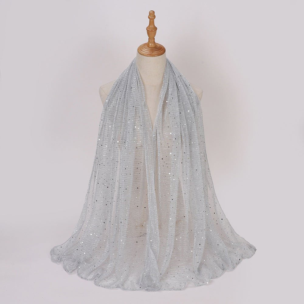 Écharpe Hijab Scintillante (MH205)