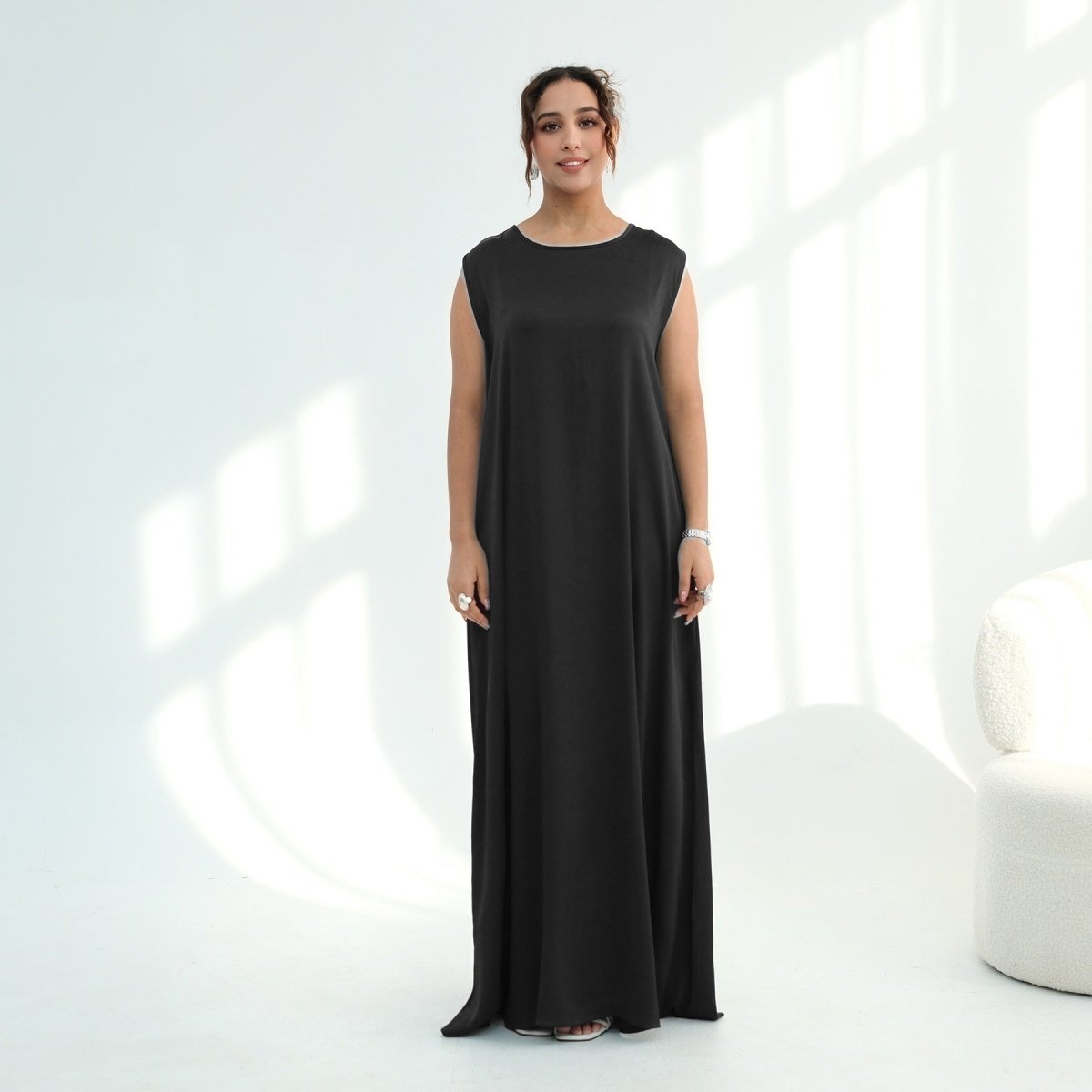 Robe Maxi sans Manches (MA399)