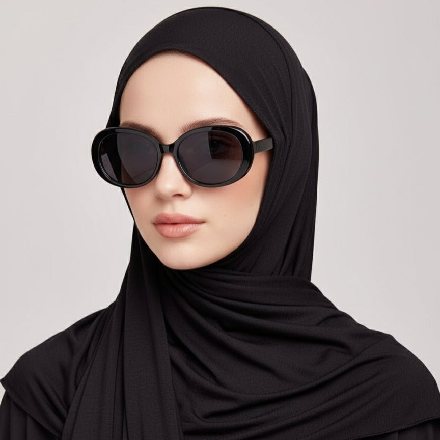 Hijab en Jersey de Bambou Premium | Hijab en Bambou Naturel (MH195)