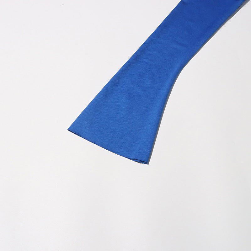 Robe Drapée avec Broches Bijoux (MS347)