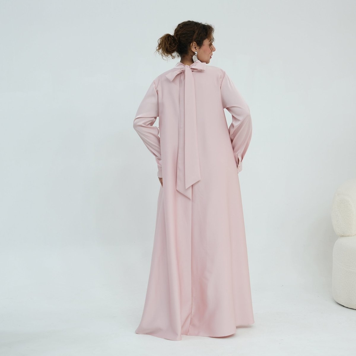 Robe Maxi Perlée Fleurs 3D (MA445)