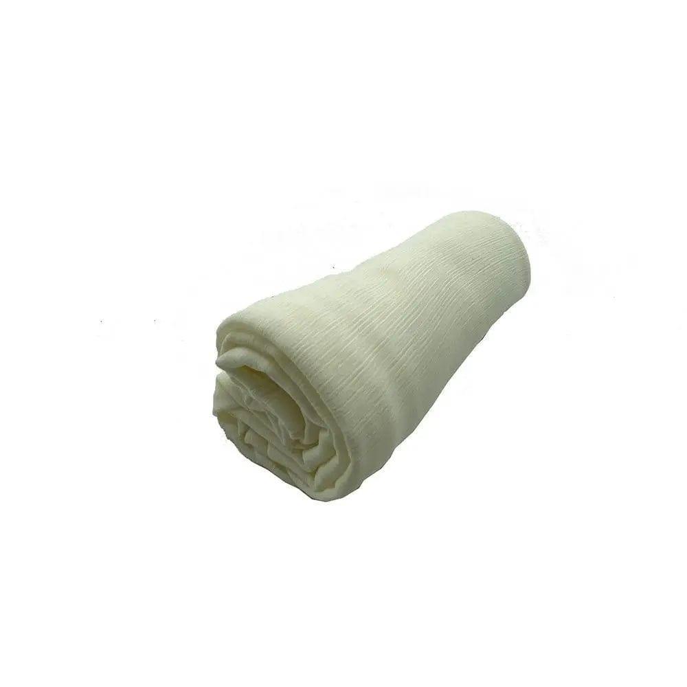 Écharpe Crêpe Hijab Chiffon Froissé pour Femme, Châle à Plis Ondulés (MH003)