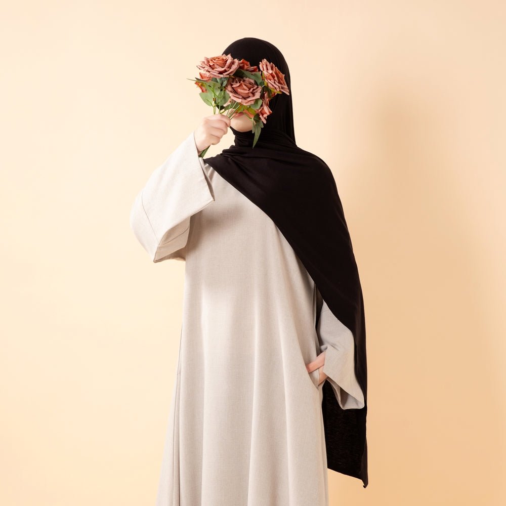 Hijab en jersey mélangé laine Cloud Soft (MH197)