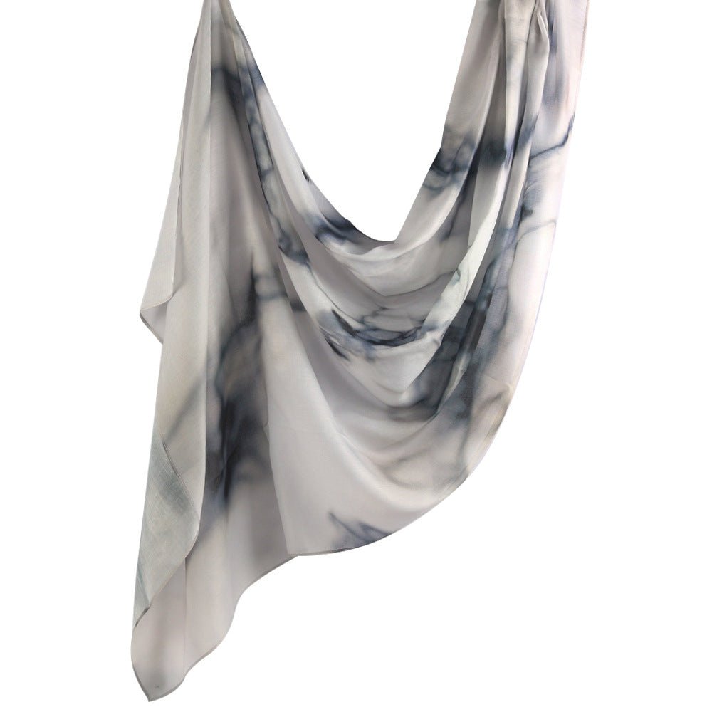 Hijab Imprimé Floral Aquarelle (MH103)