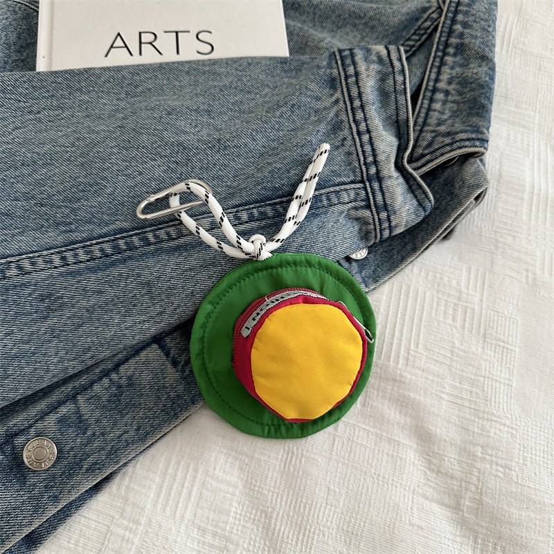Porte-clés pochette pour écouteurs motif chapeau mignon (MAC470)