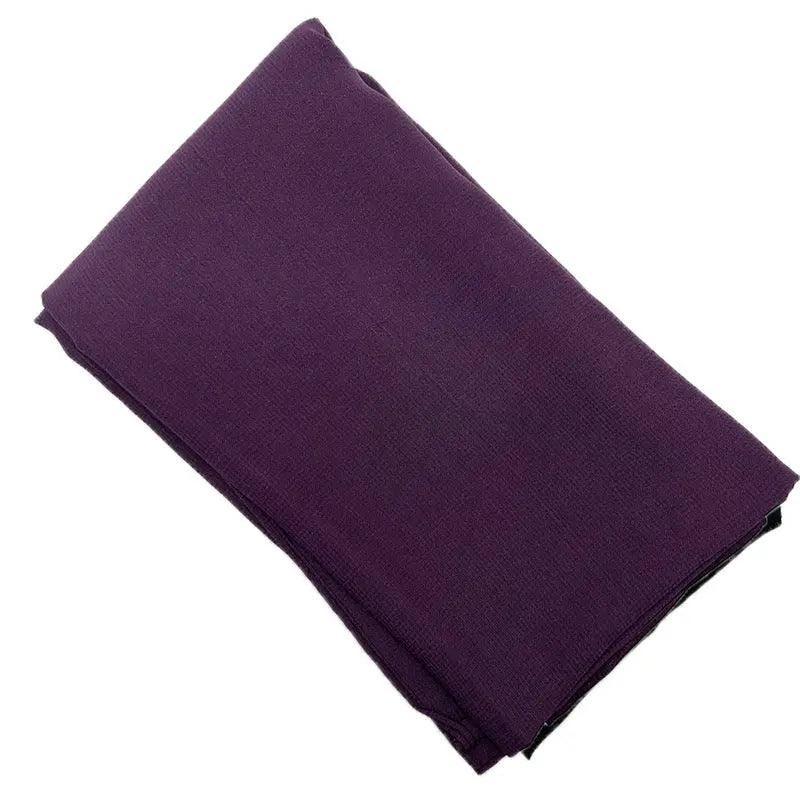 Écharpe hijab en mousseline de soie composite - Classics (MH021)
