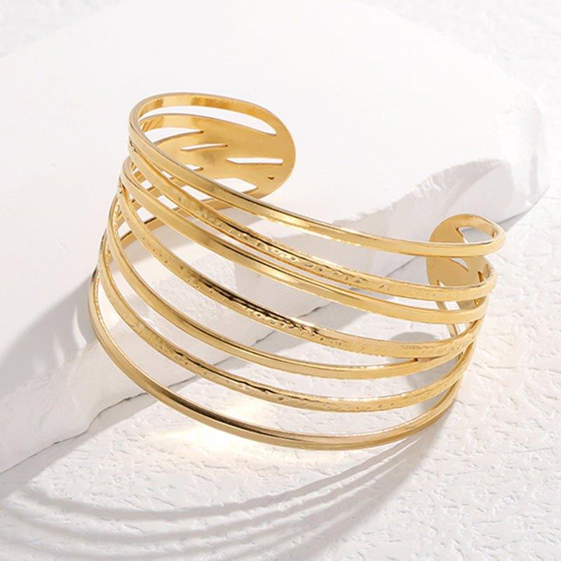 Bracelet ajustable MAC143 en acier titane, couleur inaltérable