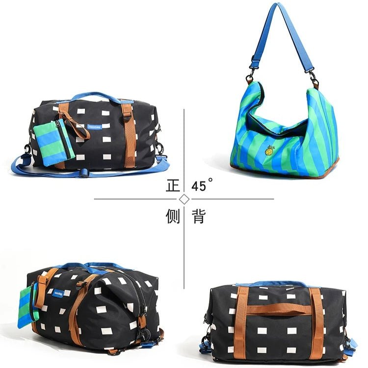 Sac à dos de voyage pliable 3-en-1 (MAC456)
