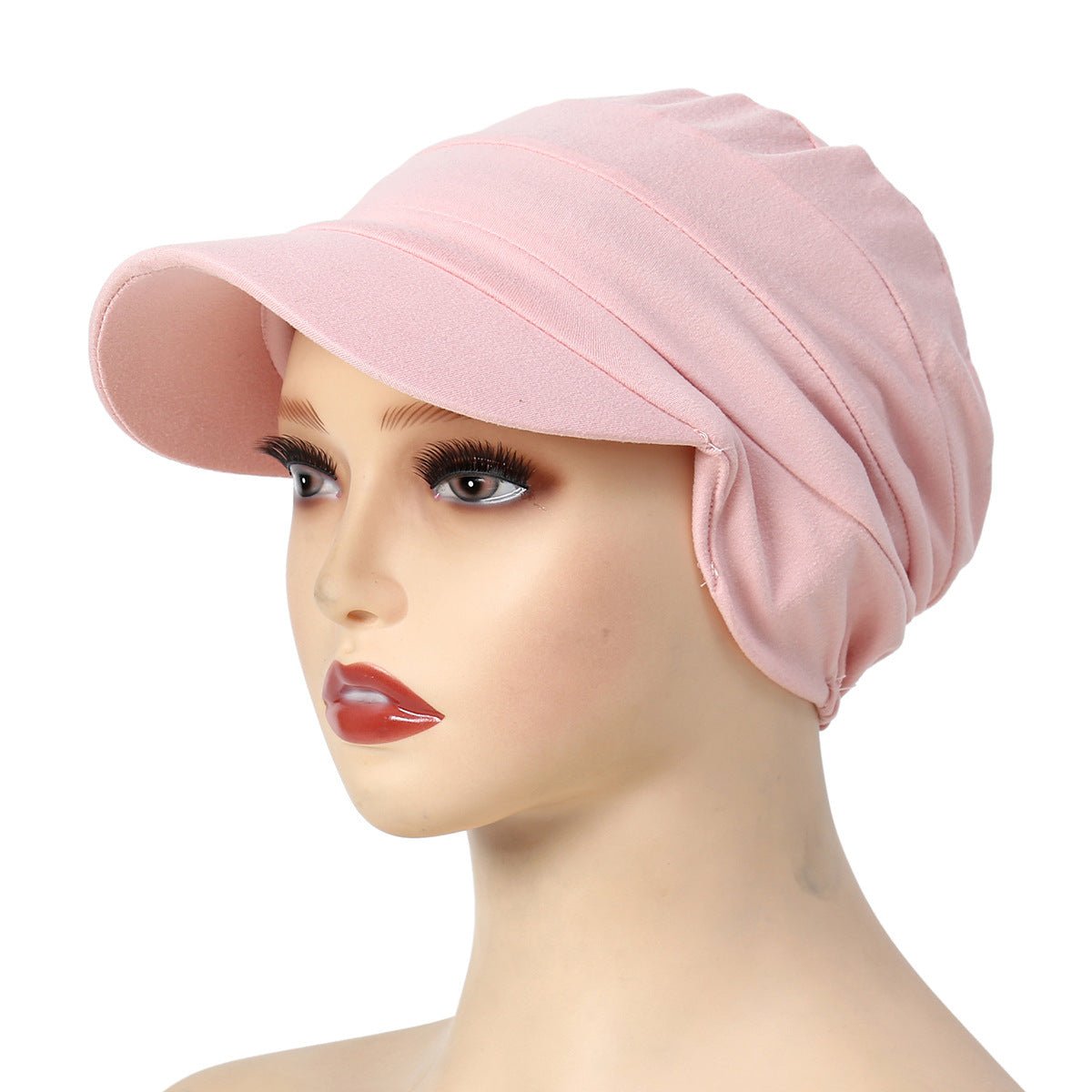 Hijab polyvalent, chapeau à bordure (MH108)