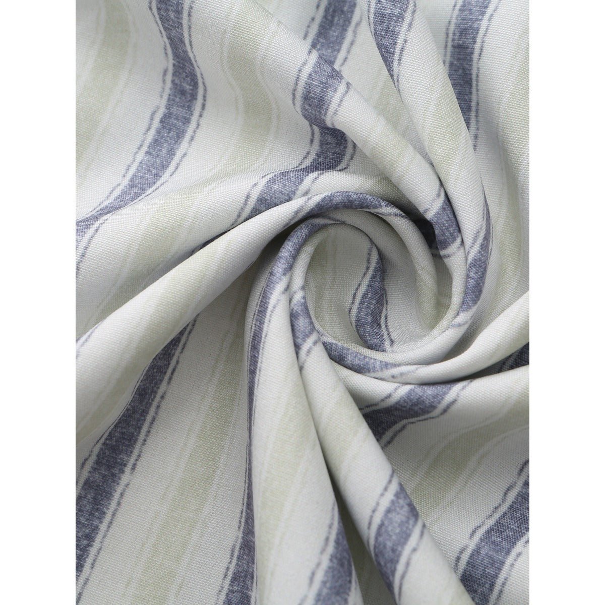 Thobe imprimé numérique 3D à rayures, respirant, coupe ample pour homme, manches courtes, robe musulmane avec col en V (MT033)