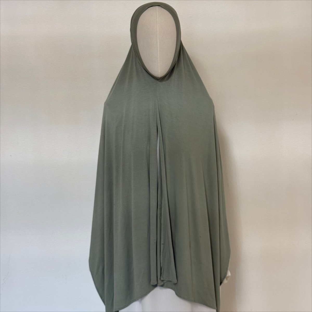 Hijab Long Tail Coton Modal – Hijab Instantané Anti-Glisse, Respirant (MH226)