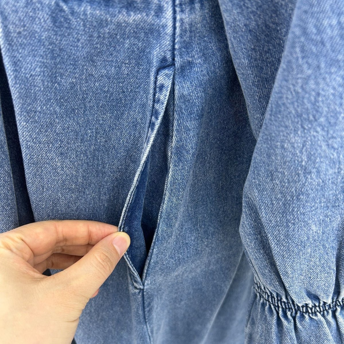 Robe Maxi en Denim Lyocell (MS442)