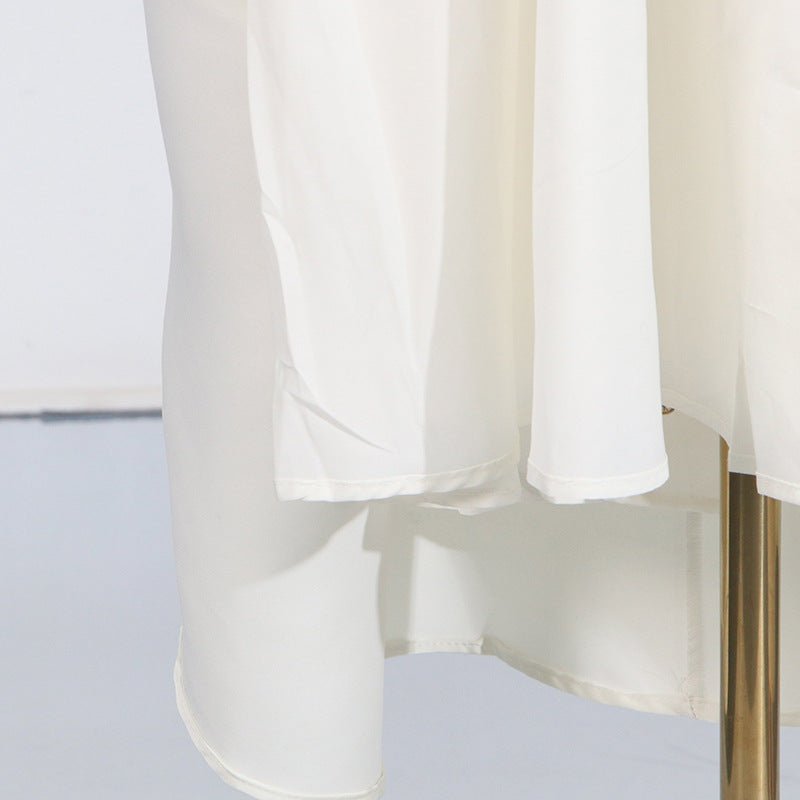 Robe Maxi sans Manches à Appliqués Floraux 3D (MS358)