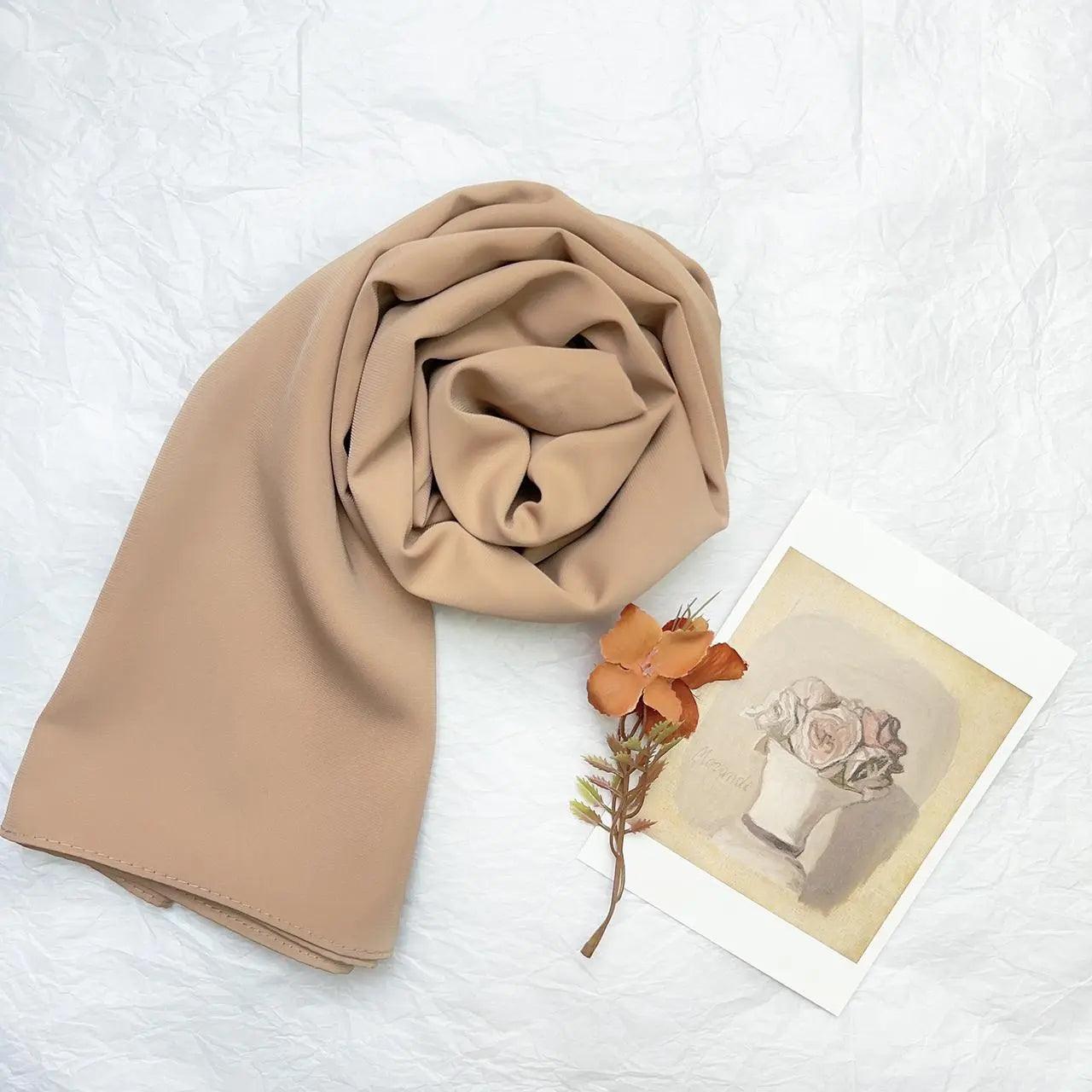 Hijab en Mousseline Haute Densité (MH005)