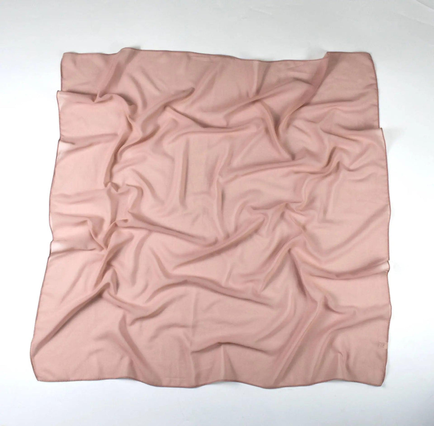 Hijab carré en mousseline perlée (MH028)