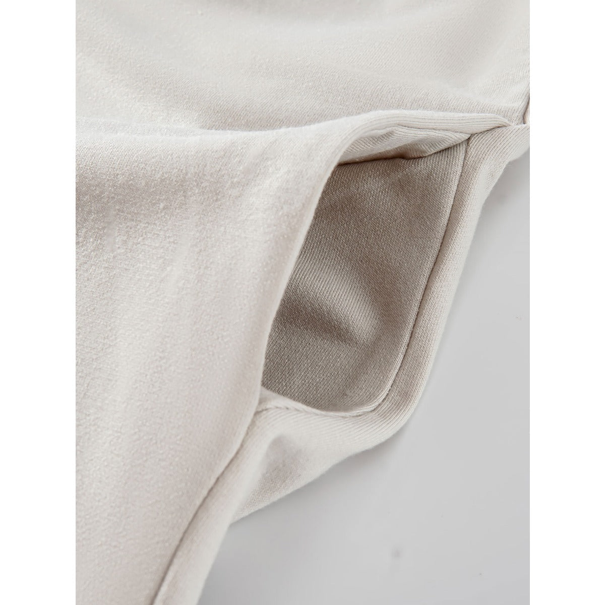 Robe Décontractée à Capuche avec Poche, Couleur Unie - Robe d'Intérieur Pudique à Manches Longues avec Capuche à Cordon (MA282)