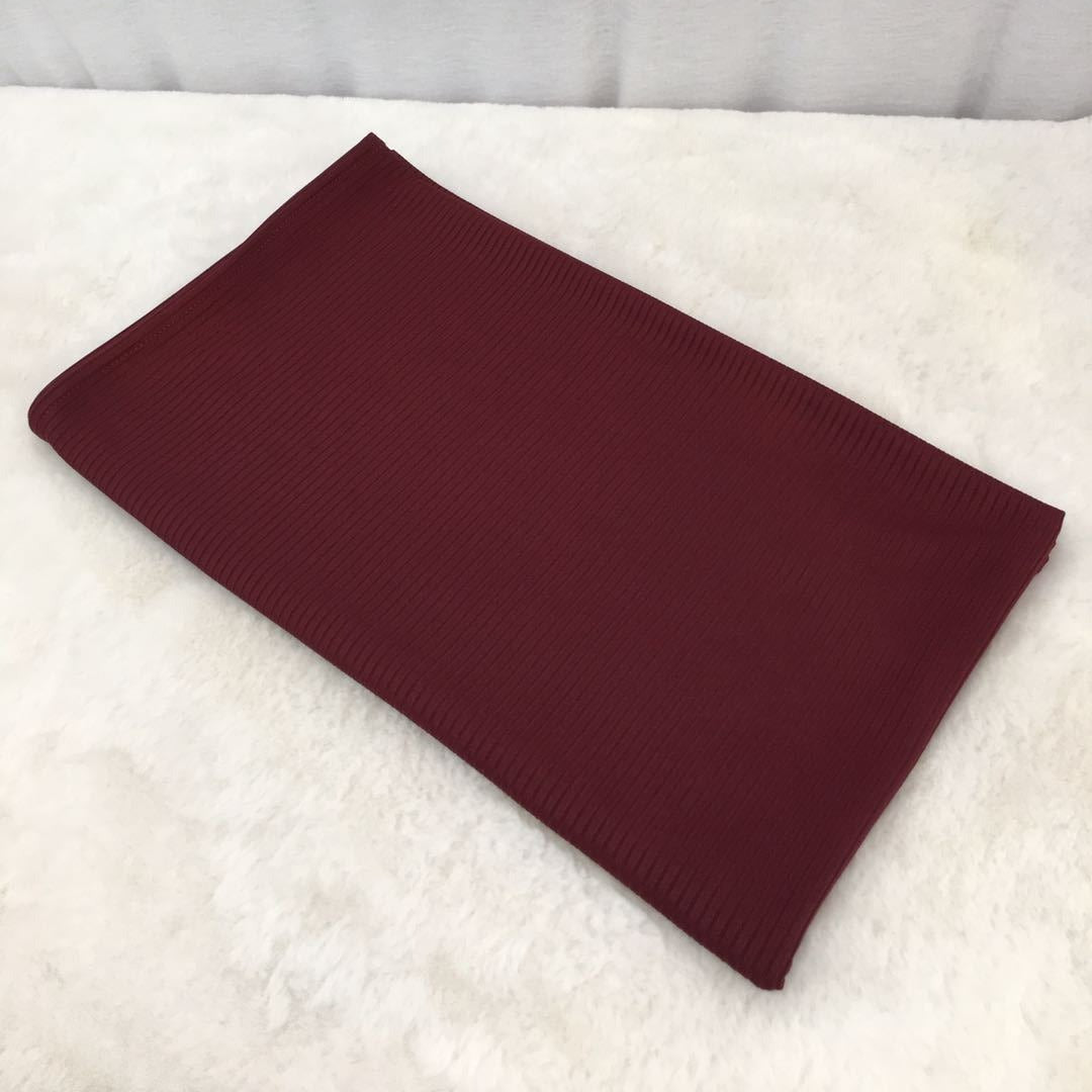 Écharpe Hijab en Tricot Extensible Respirant (MH189)