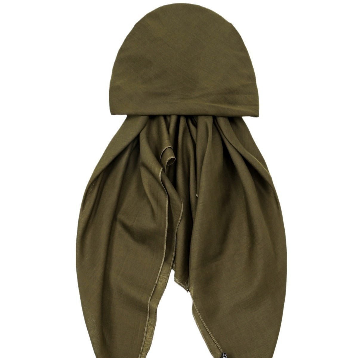 Bonnets Turban Élastiques Premium, Foulard Triangle avec Design Pull-on à Deux Pans (MH118)