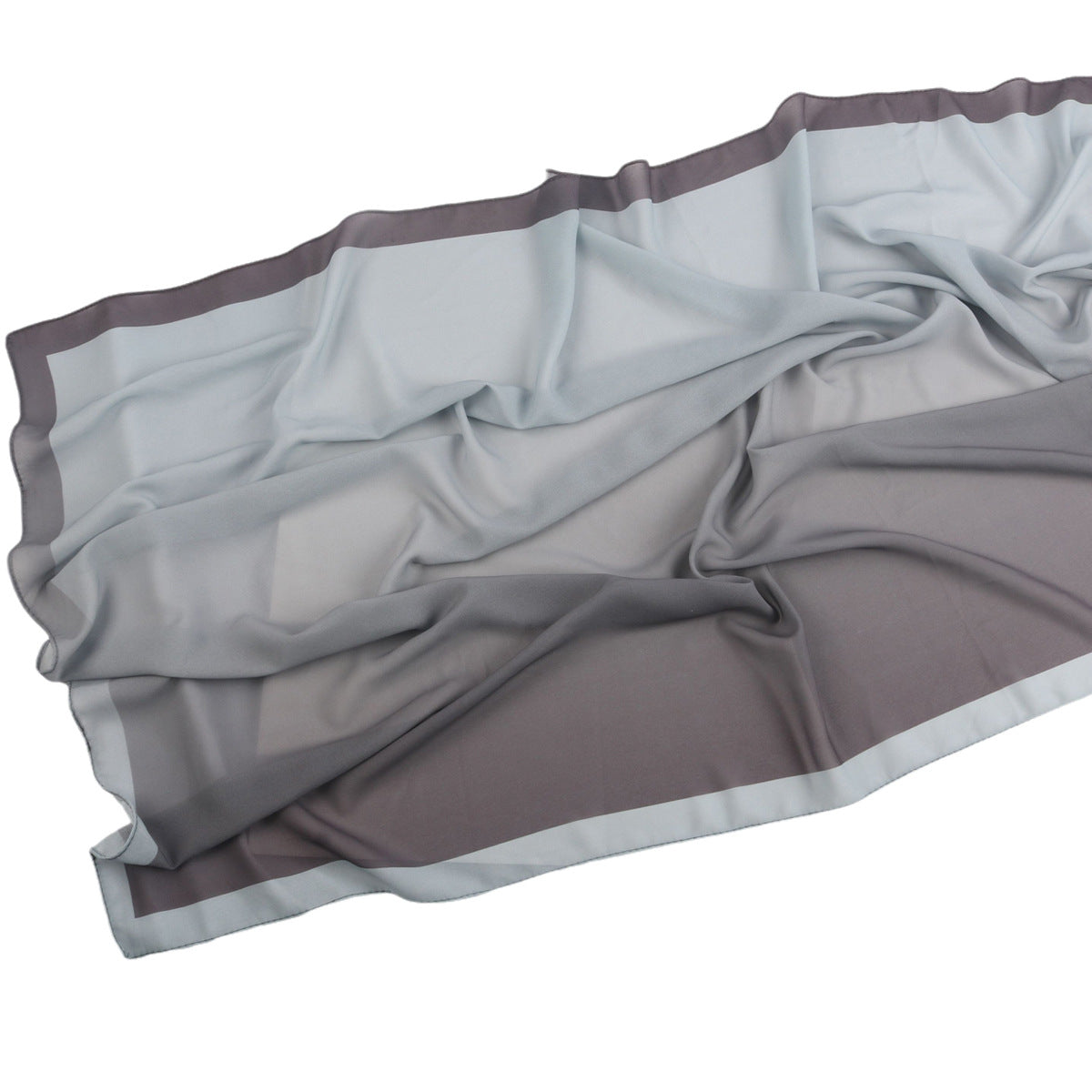 Hijab en Mousseline Perlée Premium de Luxe Dégradé (MH148)
