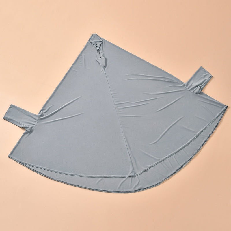 Robe de prière Khimar avec manches (MJ023)
