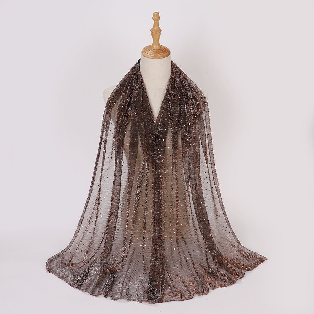 Écharpe Hijab Scintillante (MH205)