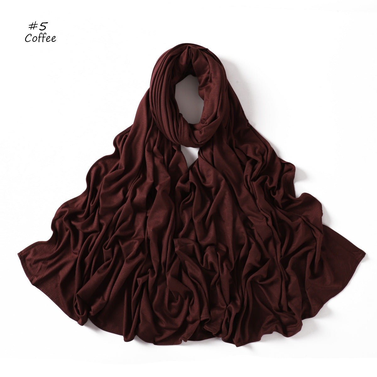 Foulard Hijab en Coton Mercerisé Doux et Respirant (MH126)