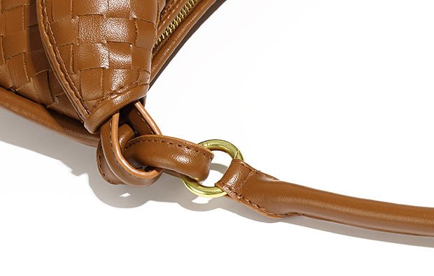 MAC177 Sac à bandoulière tissé rétro, chic et polyvalent, haut de gamme