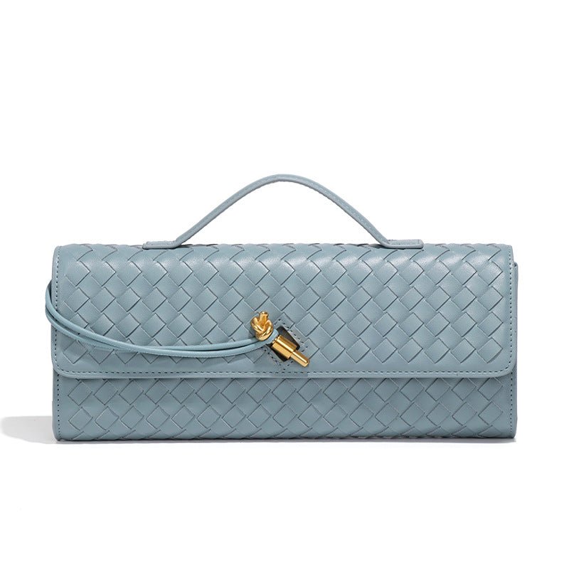 Pochette en cuir PU tissé (MAC432)