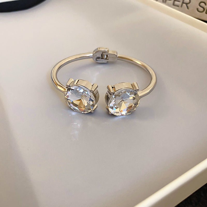Bracelets Brillants Luxueux et Minimalistes de Haute Qualité - Bracelets Simples au Ton Froid et à l'Allure Sophistiquée (MAC242)