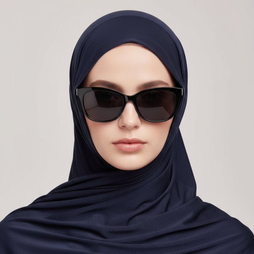 Hijab en Jersey de Bambou Premium | Hijab en Bambou Naturel (MH195)