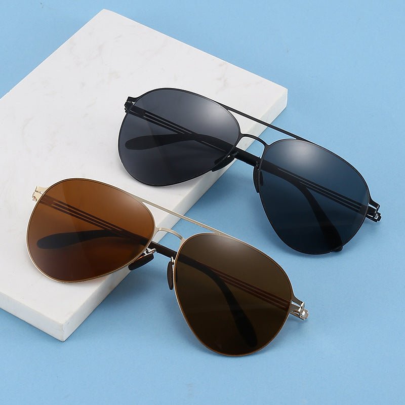 Lunettes de soleil rétro élégantes pour femme, classiques avec verres dégradés (MAC264)