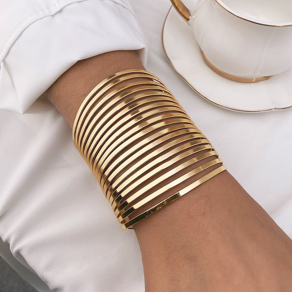 Bracelet en alliage exagéré de style bohème (MAC205)