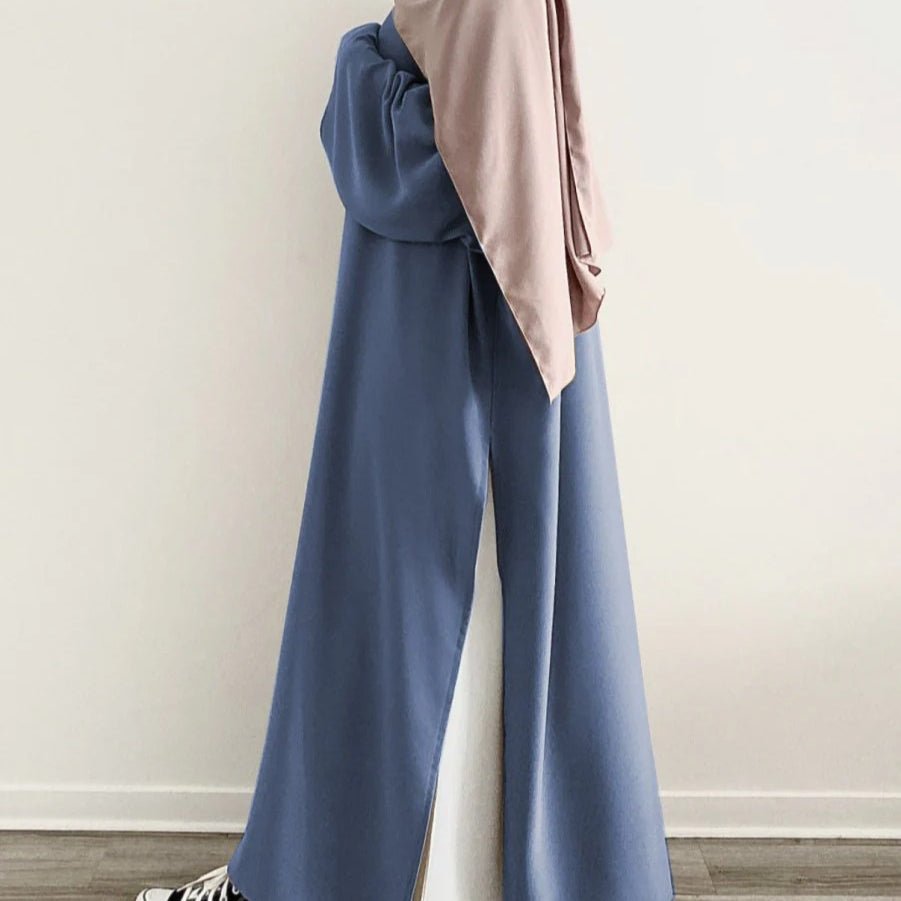 Abaya Fendue Fashion Décontractée (UKMA063)