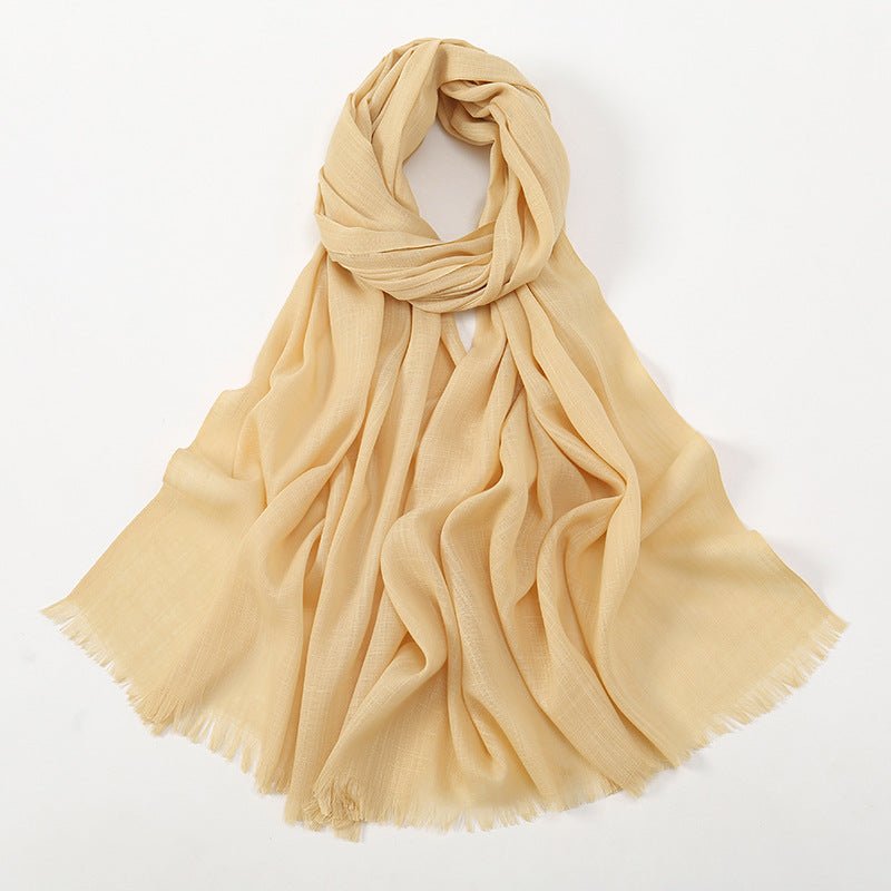 Écharpe Hijab en Coton Bambou (MH208)