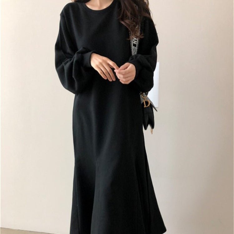 Robe Sirène en Sweat Doublé Polaire (MS193)