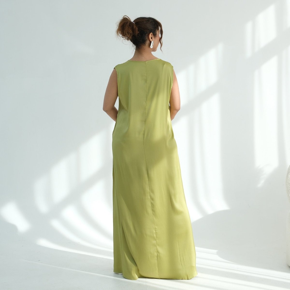 Robe Maxi sans Manches (MA399)
