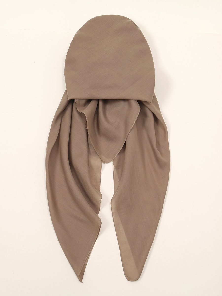 Bonnets Turban Élastiques Premium, Foulard Triangle avec Design Pull-on à Deux Pans (MH118)