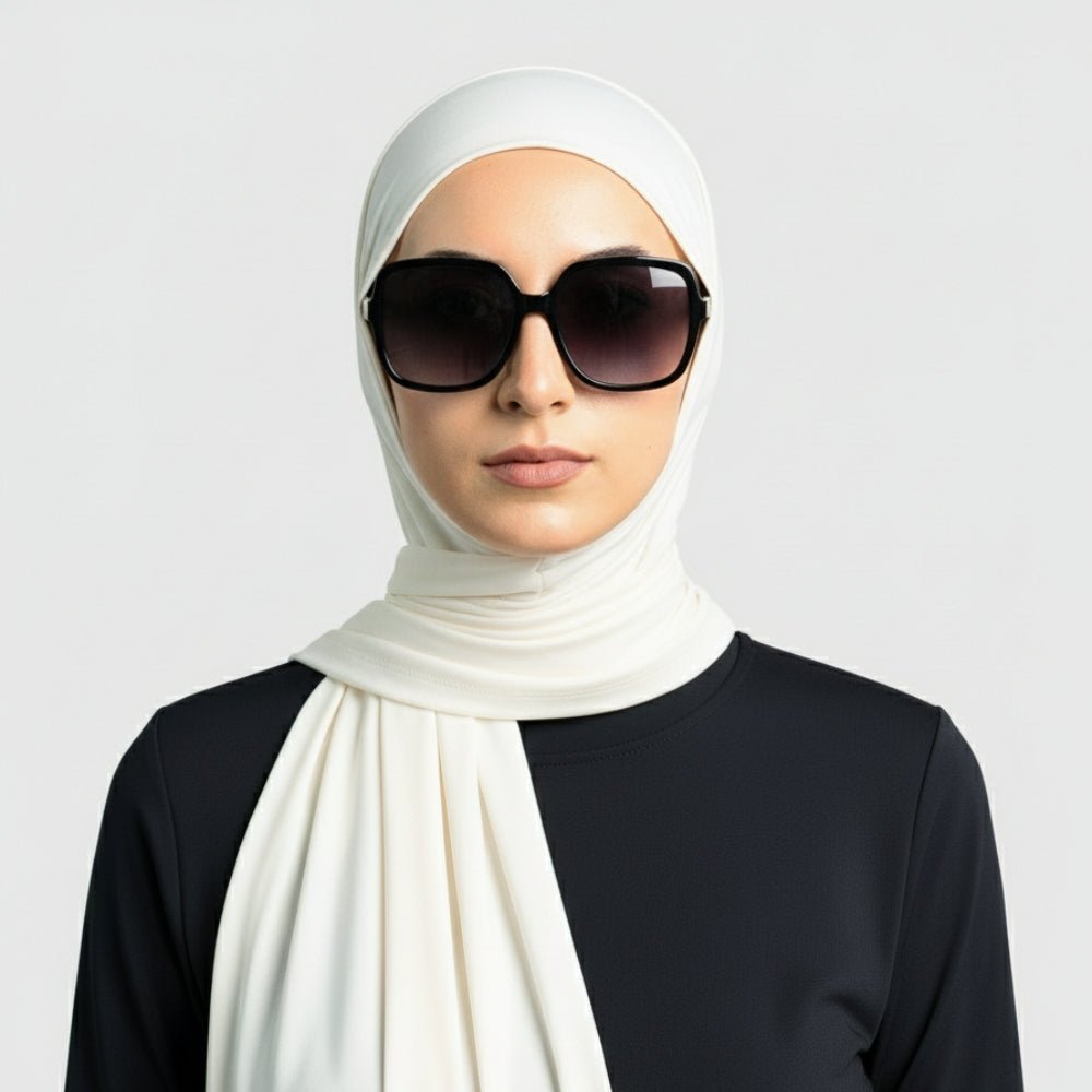 Hijab de Sport Rafraîchissant Antidérapant Premium | Hijab de Sport Respirant (MH196)