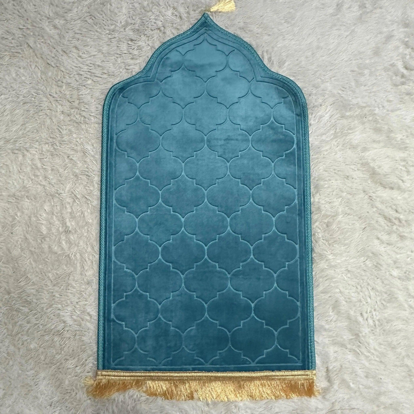 Tapis de prière MC010 en flanelle douce